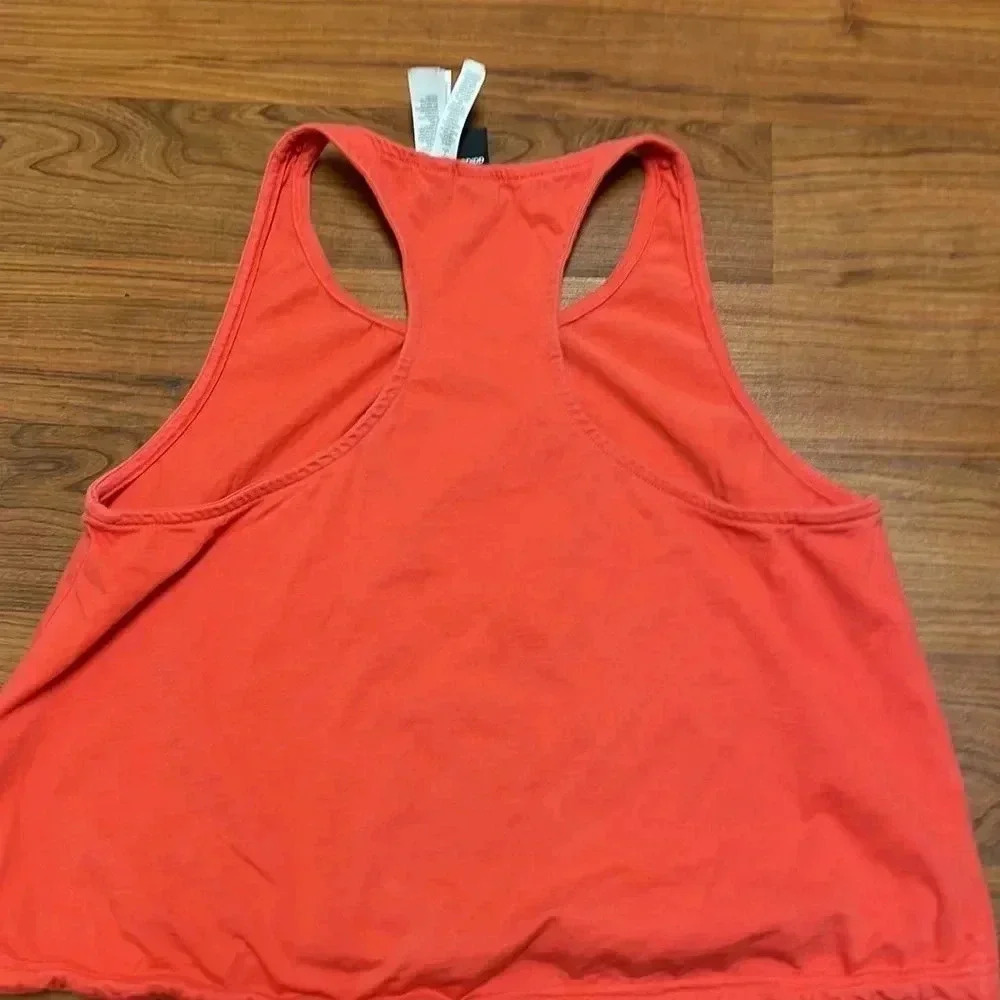 Adidas Red Crop Tank Top, size Med - Picture 5 of 5